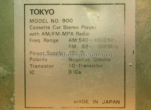 Tokyo 900; Unknown - CUSTOM (ID = 2379303) Autoradio