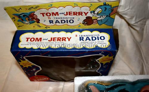 Tom and Jerry 5 Transistor Radio HK-6627; Unknown - CUSTOM (ID = 1389715) Radio