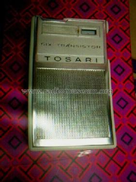 Tosari Six Transistor ; Unknown - CUSTOM (ID = 2489767) Radio