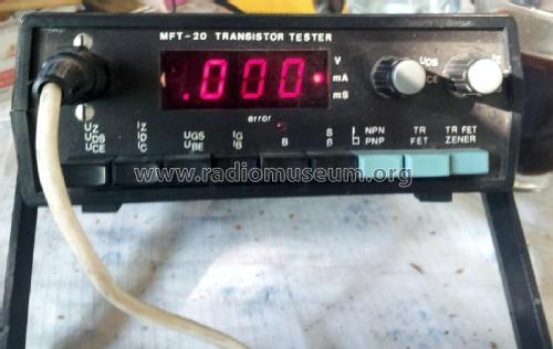 Transistor Tester MFT-20; Minipool IKSZ; (ID = 2679235) Equipment