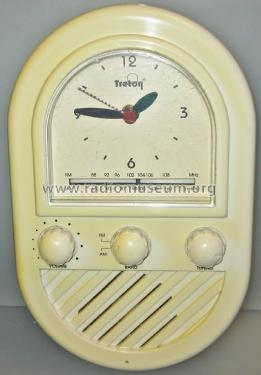 Treton AM/FM Shower Radio with Quartz Clock Art. No. 30.086; Unknown - CUSTOM (ID = 3101539) Radio