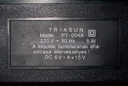 Triasun PT-004 A; Unknown - CUSTOM (ID = 477511) Radio