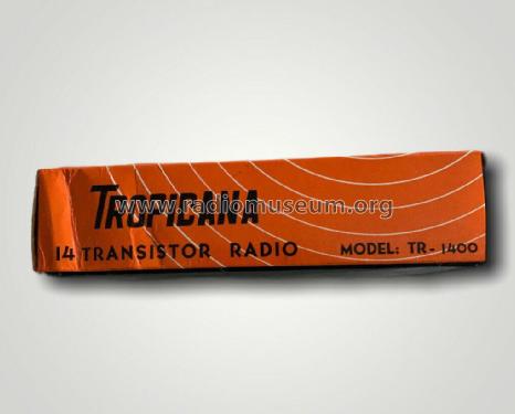 14 Transistor TR-1400; Tropicana Bell (ID = 2632994) Radio