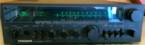 Tungsram Stereo Receiver RT-6000; Sunrise House Ltd. (ID = 2969153) Radio