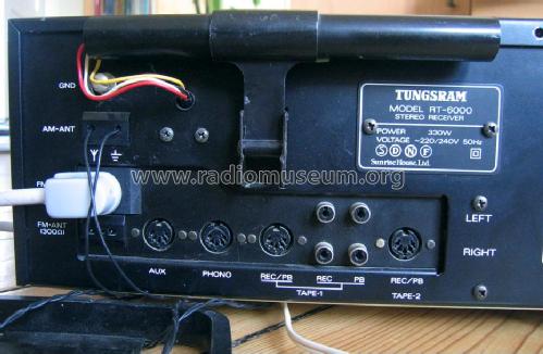 Tungsram Stereo Receiver RT-6000; Sunrise House Ltd. (ID = 2969156) Radio