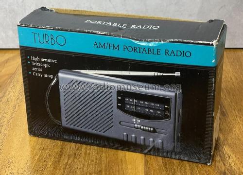 Turbo AM/FM Portable Radio PR-390AF; Unknown to us - (ID = 2820943) Radio