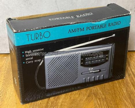 Turbo AM/FM Portable Radio PR-390AF; Unknown to us - (ID = 2820945) Radio