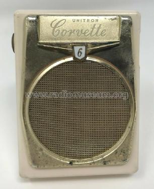 Unitron Corvette 6 Transistors ; Unknown - CUSTOM (ID = 2444051) Radio