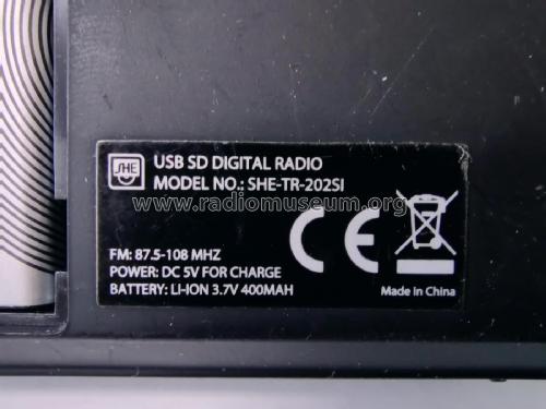 USB SD Digital Radio SHE-TR 202SI; Unknown - CUSTOM (ID = 2949861) Radio