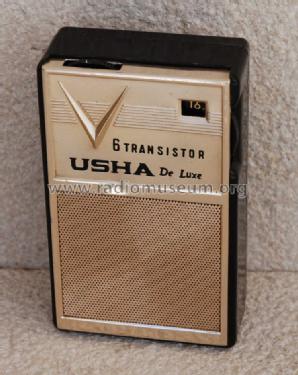 Usha De Luxe 6 Transistor ; Unknown - CUSTOM (ID = 1214101) Radio