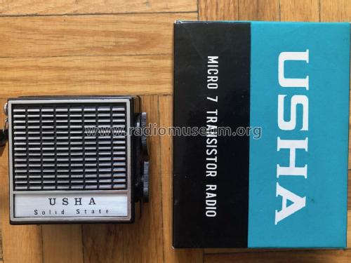 Usha Solid State 7 Transistor ; Unknown - CUSTOM (ID = 2682812) Radio