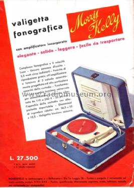 Valigetta Fonografica Molly Kelly; Unknown - CUSTOM (ID = 2733121) R-Player