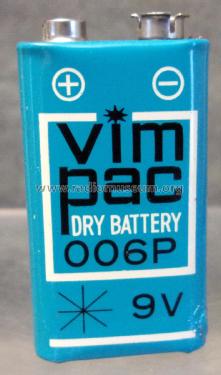 Vimpac Dry Battery 006P; Unknown - CUSTOM (ID = 2817982) Power-S