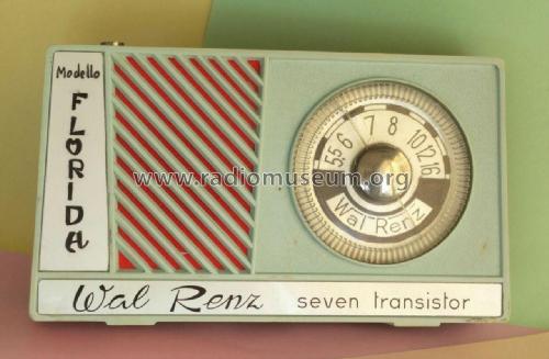 Wal Renz Florida seven transistor ; Unknown - CUSTOM (ID = 2688548) Radio