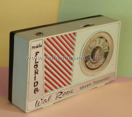 Wal Renz Florida seven transistor ; Unknown - CUSTOM (ID = 2688551) Radio