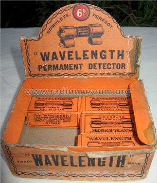 Wavelength Permanent Detector ; Unknown - CUSTOM (ID = 1584206) Radio part