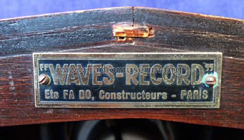 Waves-Record Série Midget; Fa Do, Éts.; Paris (ID = 1714308) Radio