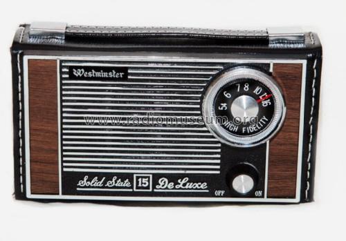 Westminster High Fidelity Solid State 15 De Luxe HKN-23; Unknown - CUSTOM (ID = 2805414) Radio