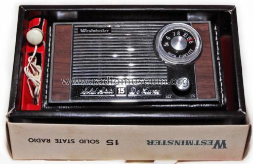 Westminster High Fidelity Solid State 15 De Luxe HKN-23; Unknown - CUSTOM (ID = 2805415) Radio