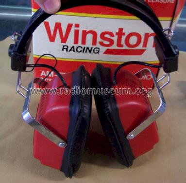 Winston Racing AM-FM Headphone Radio HP9000; Unknown - CUSTOM (ID = 1277478) Radio