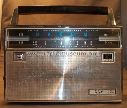 XAM Deluxe 14 Transistor AC-DC Mark XIVF ; XAM Selectron (ID = 1735226) Radio