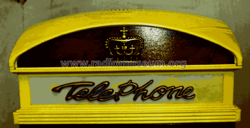 Telephone Booth - Telefonzelle - Telephone Cabin - Phone Box GO AM/FM Classic Lighted Radio; Unknown to us - (ID = 2761271) Radio