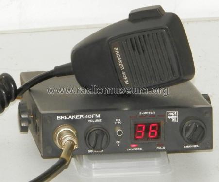 CB-Transceiver Breaker 40FM; Unknown Europe (ID = 2456250) Citizen