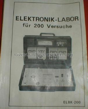 Electronic-Labor ELBK-200; Unknown Europe (ID = 452492) Kit