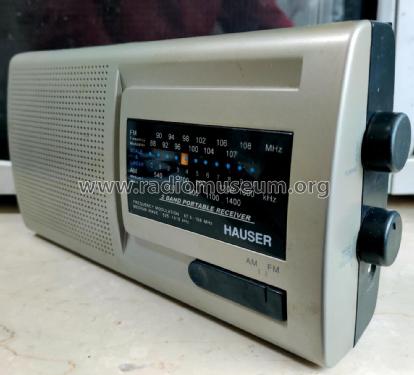 Hauser 2 Band Portable Receiver TR9204; Unknown Europe (ID = 2972075) Radio