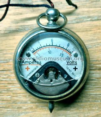 Pocket Voltmeter Aperiodique Dead Beat DC: 0-10 V; 0-20 mA; Unknown Europe (ID = 3121600) Equipment