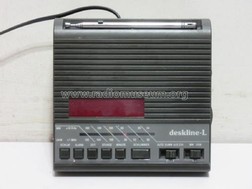 AM-FM-Clockradio Deskline-L 4037; Unknown to us - (ID = 2801135) Radio