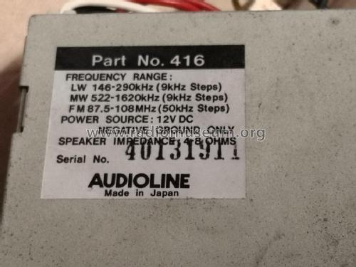 Audioline 416; Unknown to us - (ID = 2863376) Autoradio