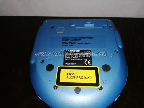 Conseur Portable Compact Disc Player CD-12A; Unknown - CUSTOM (ID = 2869377) R-Player