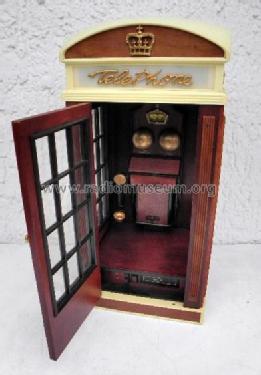 Telephone Booth - Telefonzelle - Telephone Cabin - Phone Box GO AM/FM Classic Lighted Radio; Unknown to us - (ID = 3081034) Radio