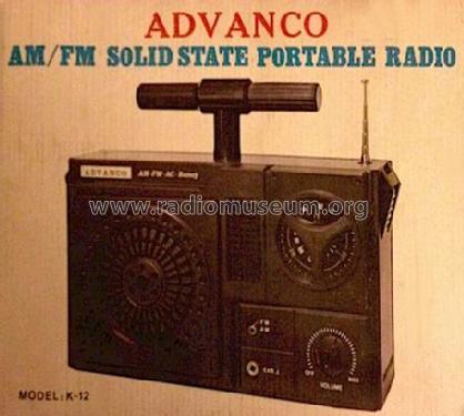 Advanco K-12; Advanco Advance (ID = 1095405) Radio