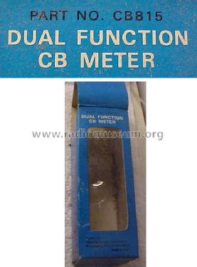 Almotronics Dual Function CB Meter CB-815; Unknown to us - (ID = 1274998) Ciudadana