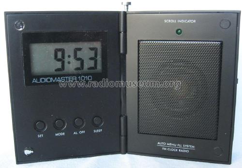 Audiomaster FM Clock Radio 1010; Unknown to us - (ID = 2595354) Radio