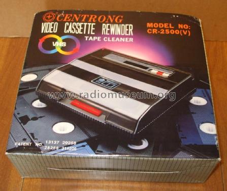 Centrong - VHS Video Cassette Rewinder - Tape Cleaner CR-2500; Unknown to us - (ID = 1808524) Diverses
