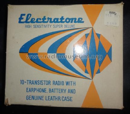Electratone - High Sensitivity Super Deluxe 10 TR; Unknown - CUSTOM (ID = 1715203) Radio