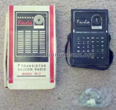 Fiesta 7 Transistor TP-7; Topp Import & Export (ID = 1807193) Radio
