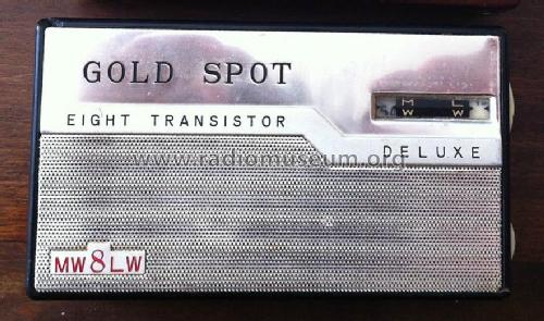 Gold Spot - Eight Transistor MW8LW; Unknown to us - (ID = 1796638) Radio