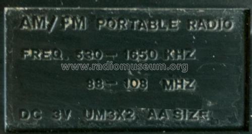 Hb Electronic AM/FM Portable Radio ; Unknown to us - (ID = 2413550) Radio