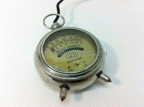 □ VOLTMETER □ POCKET METER J.T. ボルトメーター オールド 当時物