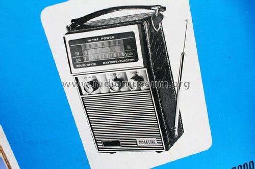 Just-A-Tone Solid State Battery-Electric 7000; Unknown - CUSTOM (ID = 1201160) Radio