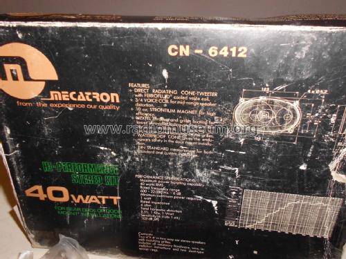 Mecatron Hi-Permormance Stereo Kit CN-6412; Unknown to us - (ID = 2329855) Speaker-P