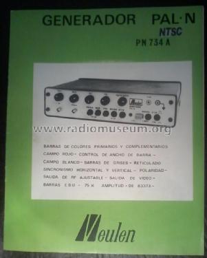 Meulen - Generador PAL-N & NTSC PN 734A; Unknown to us - (ID = 1817995) Equipment