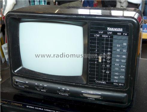 Nakimura 5' B/W TV with Radio 31-39689; Unknown to us - (ID = 1436979) TV Radio