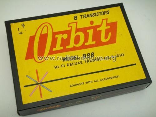 Orbit - 8 Transistor 888; Unknown to us - (ID = 1768696) Radio