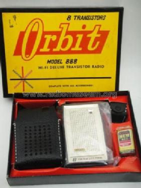 Orbit - 8 Transistor 888; Unknown to us - (ID = 1768698) Radio