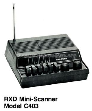 RXD Mini Scan C403; Unknown to us - (ID = 1191757) Amateur-R